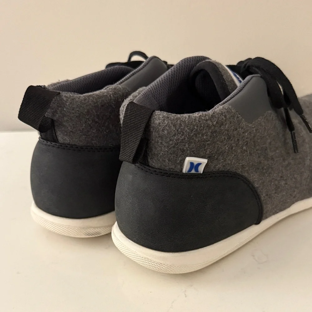 Hurley Casual Franklin Gray Sneakers Men 12 $75